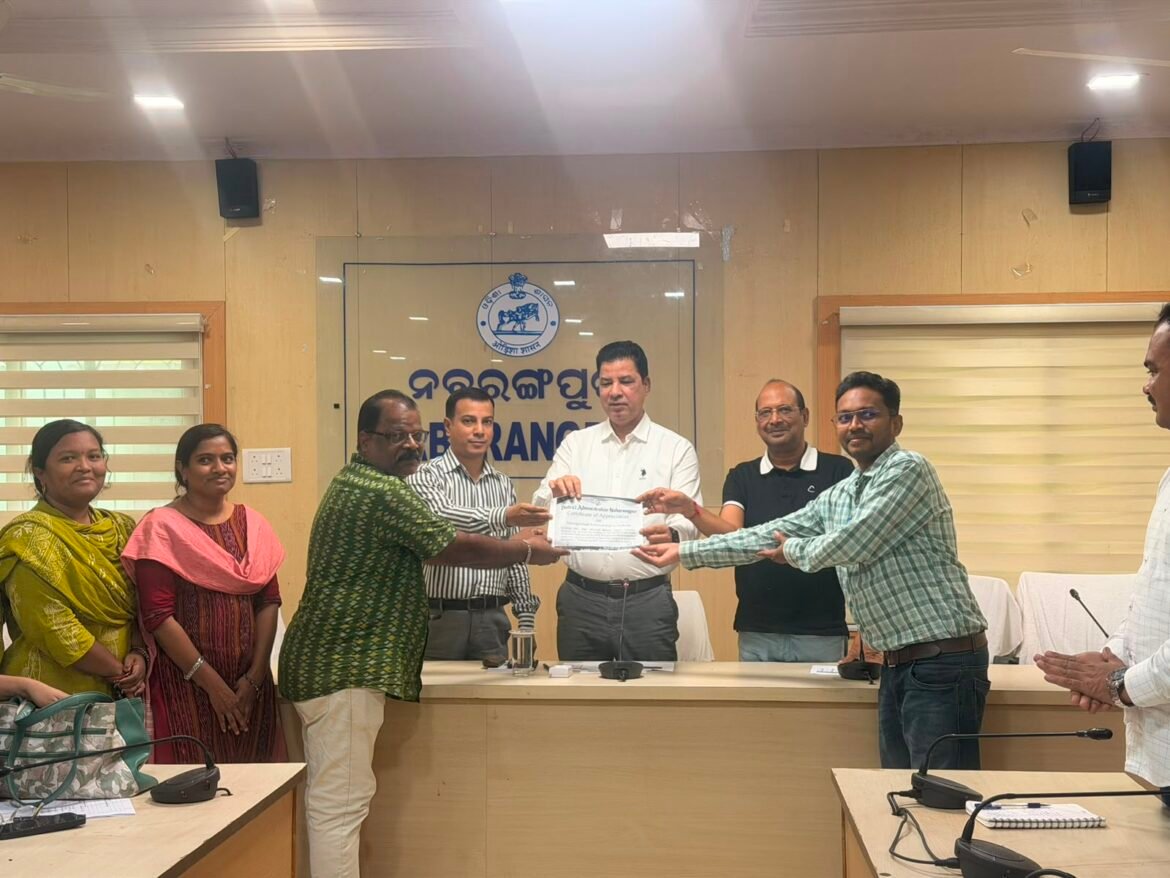 OSWASରେ ଉତ୍କୃଷ୍ଟ କାର୍ଯ୍ୟଦକ୍ଷତା ପାଇଁ ୩ ଅଧିକାରୀ ସମ୍ମାନିତ